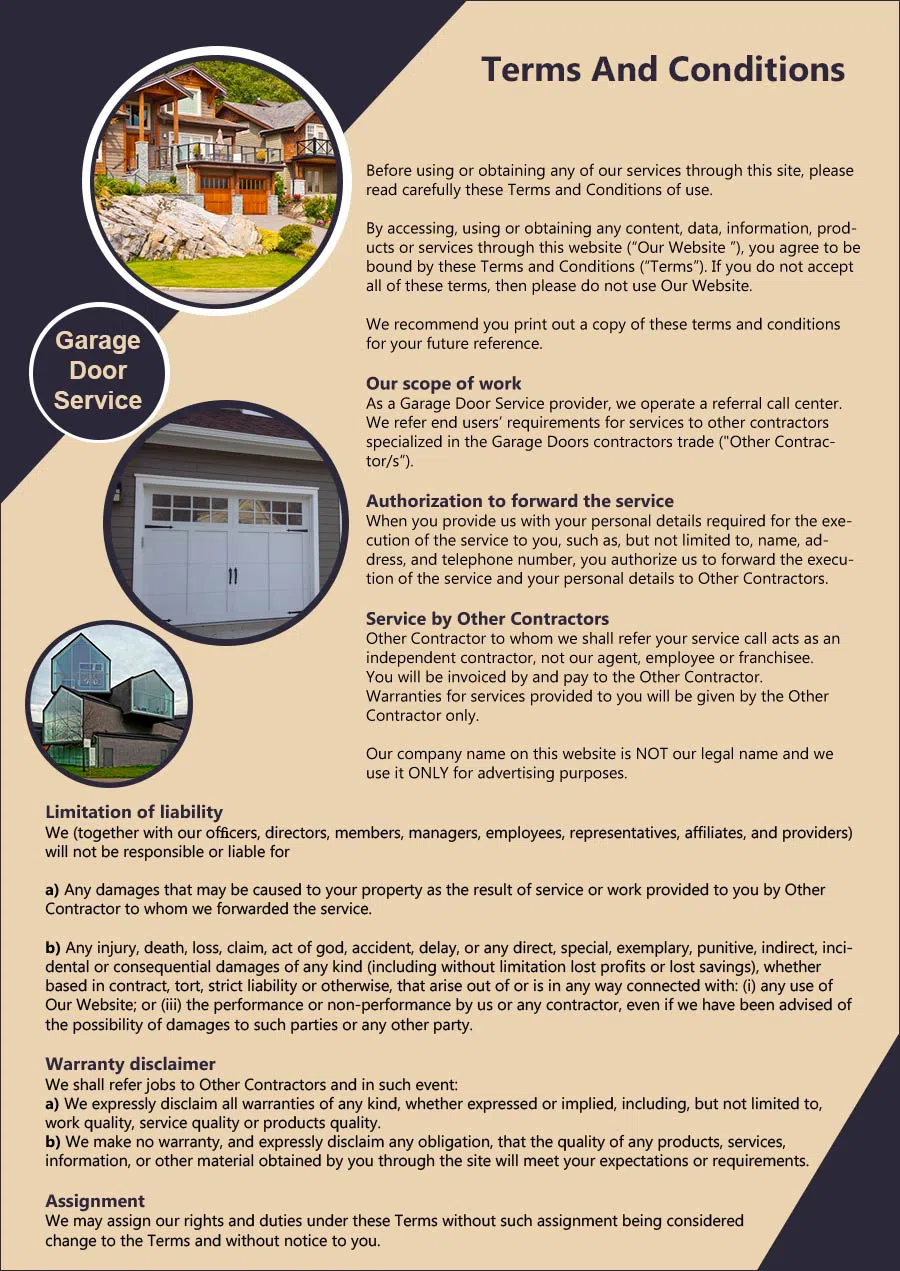 Garage Door Mobile Service Farmington Hills, MI 248-397-4562